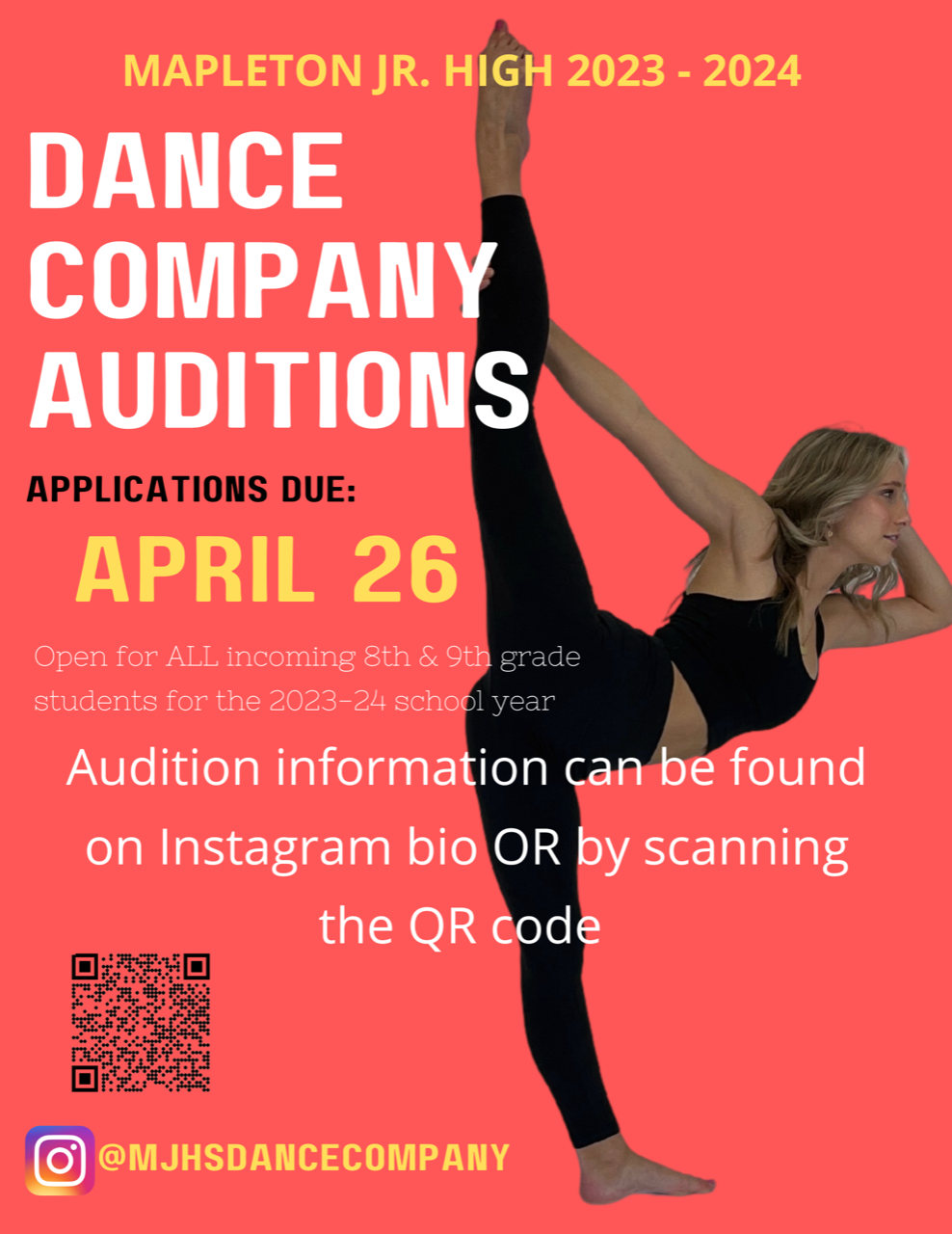Dance Company Auditions 