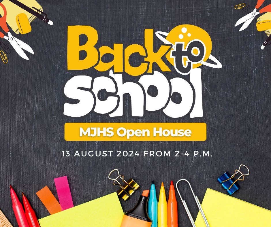 Back to School MJHS Open House